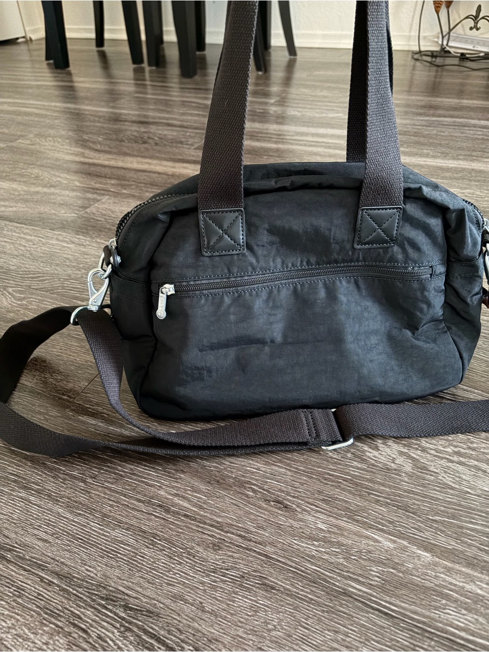 Kipling Black Nylon Crossbody Messenger Bag - Picture 5 of 5